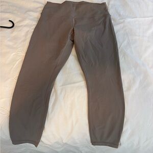 lululemon athletica High-Waist Leggings in Taupe Gray